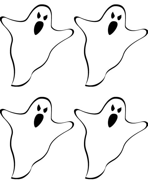 free ghost template printable|free printable ghost printables.